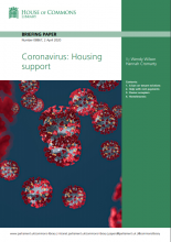 Coronavirus: Housing support: (Briefing Paper Number 08867)